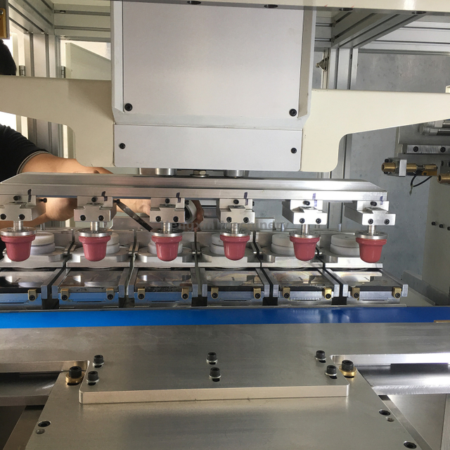 六色自动移印机