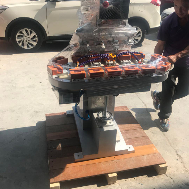 四色转盘移印机