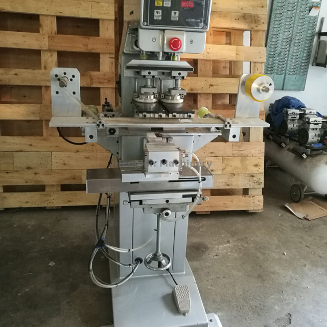 双色气动移印机