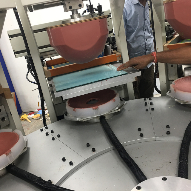 四色陶瓷盘印花机